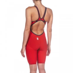 Arena Womens Powerskin Carbon Air 2 Open Back - Red 7 Arena Womens Powerskin Carbon Air 2 Open Back - Red -Best Swimming Equipment 001128 045 w pwskin carbon air2 fbslob 003 bl o