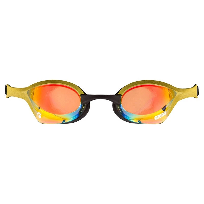 Arena Cobra Ultra SWIPE Mirror Goggles (Indoors) - Yellow Copper Gold 4 Arena Cobra Ultra SWIPE Mirror Goggles (Indoors) - Yellow Copper Gold - Image 2