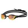 Arena Cobra Core SWIPE Mirror Goggles (Indoors) - Yellow Black -Best Swimming Equipment 003251 350 cobra core swipe mirror b