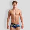 Funky Trunks Mens Sidewinder Trunks - Paint Smash 2 Funky Trunks Mens Sidewinder Trunks - Paint Smash -Best Swimming Equipment 016396
