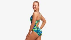 Funkita Ladies Diamond Back-Blue Bottle -Best Swimming Equipment 020428