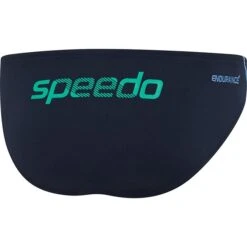 Speedo Mens Endurance Logo Brief - Navy Amazon Bluebell -Best Swimming Equipment 13685 7721 2