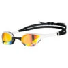 Arena Cobra Ultra SWIPE Mirror Goggles (Indoors) - Yellow Copper White -Best Swimming Equipment 17b24fdbdd684e8b817888a8c81aec4328f1ba24