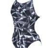 Arena Womens Shattered Glass Lightech One Piece - Black -Best Swimming Equipment 1d9eab8c2424e46bceb74c3fbf648eaa742e7e1b