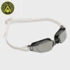 AQUA SPHERE Aquasphere Xceed Goggles - Silver Titanium Mirror Lens Black White
