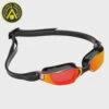 AQUA SPHERE Aquasphere Xceed Goggles - Red Titanium Mirror Lens Black -Best Swimming Equipment 3058 source 1654556048