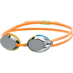 Speedo Junior Opal Mirror Goggles - Rainbow Silver