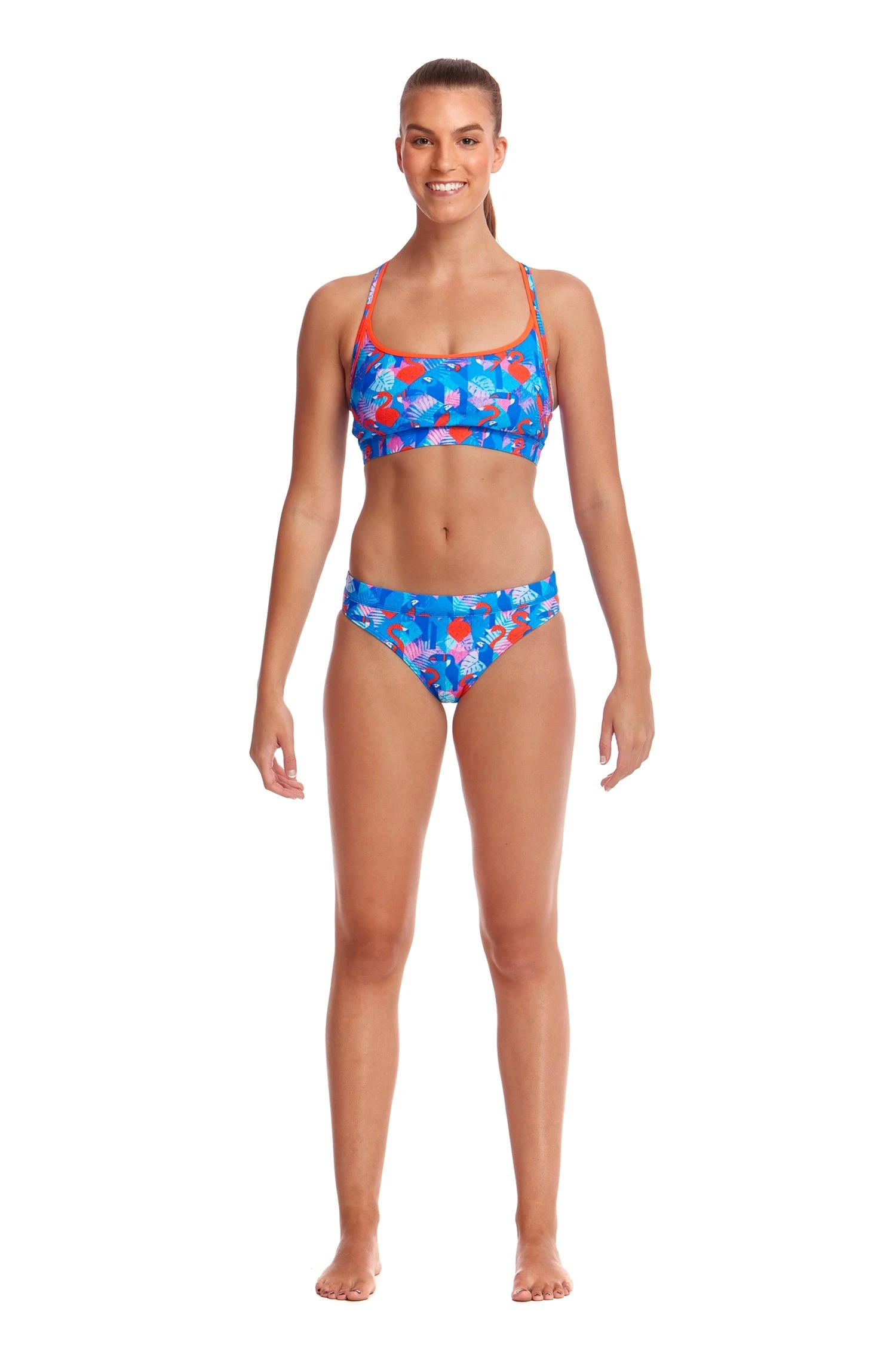 Funkita Ladies Sports Two Piece - Flaming Vegas 3 Funkita Ladies Sports Two Piece - Flaming Vegas