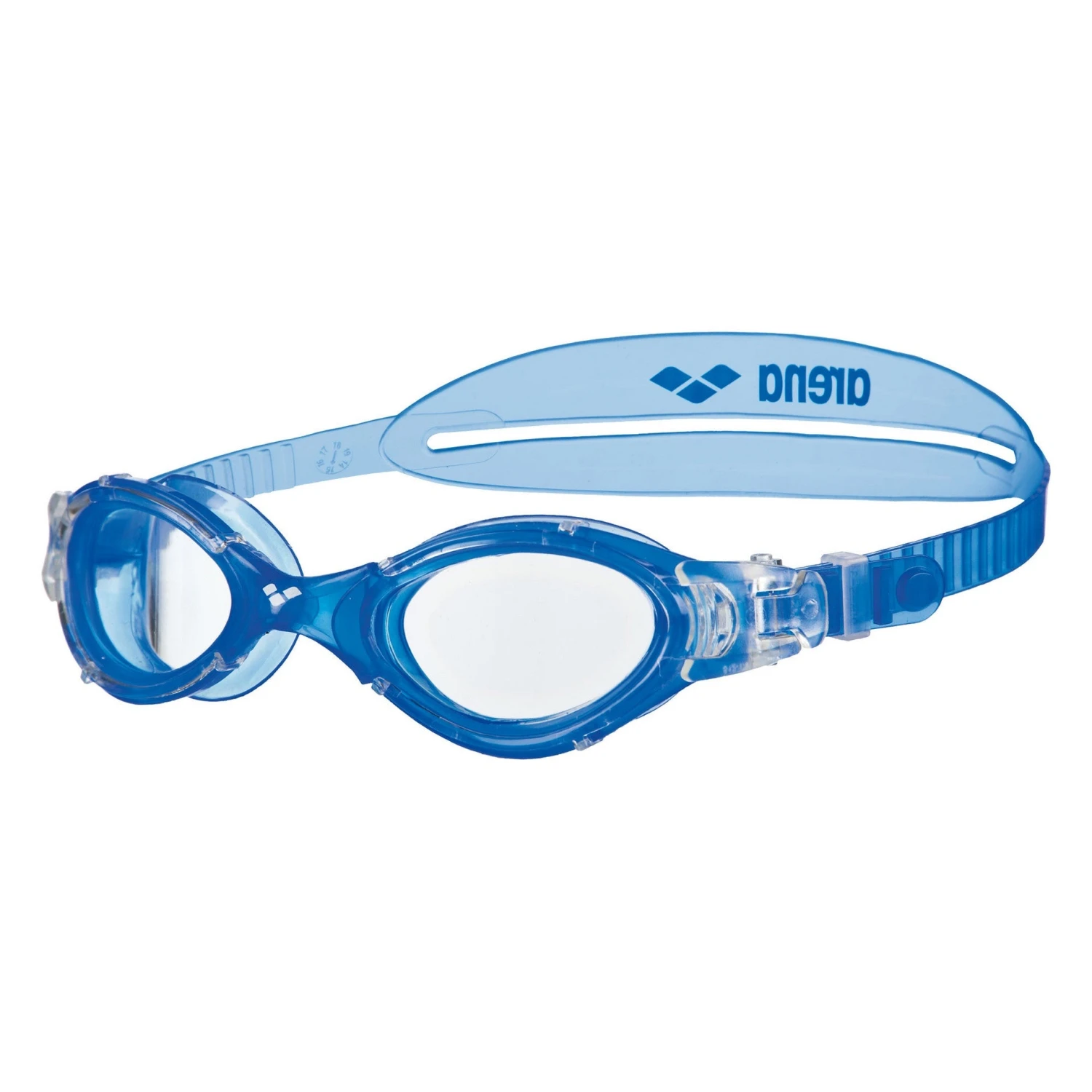 Arena Nimesis Crystal Medium Goggles (Triathlon Training) - Clear Blue 3 Arena Nimesis Crystal Medium Goggles (Triathlon Training) - Clear Blue