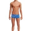 Funky Trunks Boys Classic Trunks - Ticker Tape -Best Swimming Equipment 6b7a2103613e04a5d4e11599792181536bd99fbd