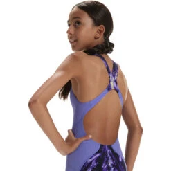 Speedo Girls Junior LZR Ignite Open Back- Miami Lilac -Best Swimming Equipment 8 13439H574 4