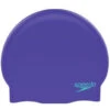 Speedo Junior Plain Moulded Silicone Cap - Violet -Best Swimming Equipment 8ad11026cc0df2de543094a4bd1bef7ec1a45f92