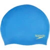 Speedo Junior Plain Moulded Silicone Cap - Blue -Best Swimming Equipment 8dab778eda7643172e73f28af5eaa770db67fec5