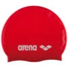 Arena Classic Silicone Cap - Red