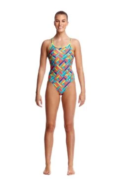 Funkita Ladies Twisted One Piece - Panel Pop