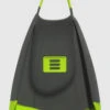 DMC Elite MAX Fins - Charcoal Fluoro -Best Swimming Equipment EMAX GREY front 1000x b724d47f 2970 457c a80f fec8efbc1be8