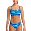 Funkita Ladies Eco Sports Two Piece - Storm Buoy -Best Swimming Equipment FKS026L STORM BOUY 01
