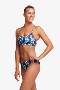 Funkita Ladies Sports Two Piece - Pengoo Parade -Best Swimming Equipment FS02L PENGOO PARADE 10