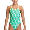 Funkita Girls Diamond Back One Piece - Juicy Jam 1 Funkita Girls Diamond Back One Piece - Juicy Jam -Best Swimming Equipment FS11G JUICY JAM 01