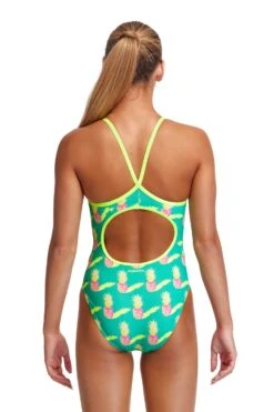 Funkita Girls Diamond Back One Piece - Juicy Jam -Best Swimming Equipment FS11G JUICY JAM 02