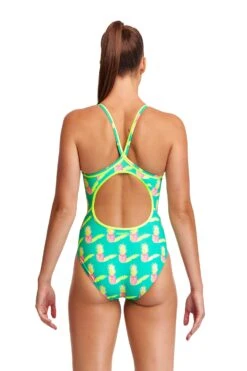 Funkita Ladies Diamond Back One Piece - Juicy Jam -Best Swimming Equipment FS11L JUICY JAM 02