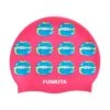 Funkita Swimming Cap - Kiss Kiss -Best Swimming Equipment FS99 Kiss Kiss 01