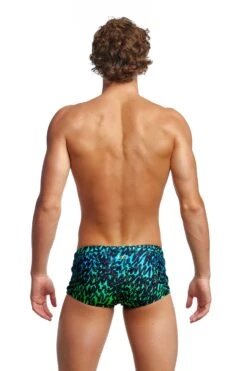 Funky Trunks Mens Plain Front Trunks - Spraying Alive 7 Funky Trunks Mens Plain Front Trunks - Spraying Alive -Best Swimming Equipment FT01M SPRAYING ALIVE 02