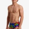 Funky Trunks Mens Classic Trunks - Cabbage Patch -Best Swimming Equipment FT30M CABBAGE PATCH 7