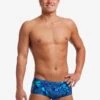 Funky Trunks Classic Trunks - Deep Blue -Best Swimming Equipment FT30M DEEP BLUE 08