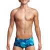 Funky Trunks Mens Classic Trunks - Wild Winter -Best Swimming Equipment FT30M WILD WINTER 01