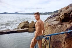 Funky Trunks Mens Classic Briefs - Black Widow -Best Swimming Equipment FT35M BLACK WIDOW L1