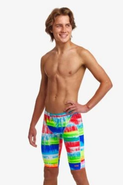 Funky Trunks Boys Training Jammers - Dye Hard 7 Funky Trunks Boys Training Jammers - Dye Hard -Best Swimming Equipment FT37B DYE HARD 10
