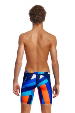 Funky Trunks Boys Training Jammers - Scaffolded -Best Swimming Equipment FT37B SCAFFOLDED 02 2