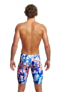 Funky Trunks Mens Training Jammers - Different Strokes -Best Swimming Equipment FT37M DIFFERENT STROKES 02