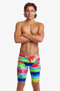 Funky Trunks Mens Training Jammers - Dye Hard -Best Swimming Equipment FT37M DYE HARD 13