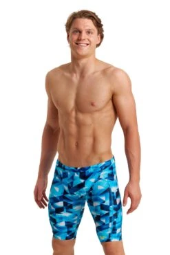 Funky Trunks Mens Training Jammers - Hidden Depths