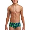 Funky Trunks Boys Sidewinder Trunks - Prickly Pete -Best Swimming Equipment FTS010B PRICKLY PETE 01