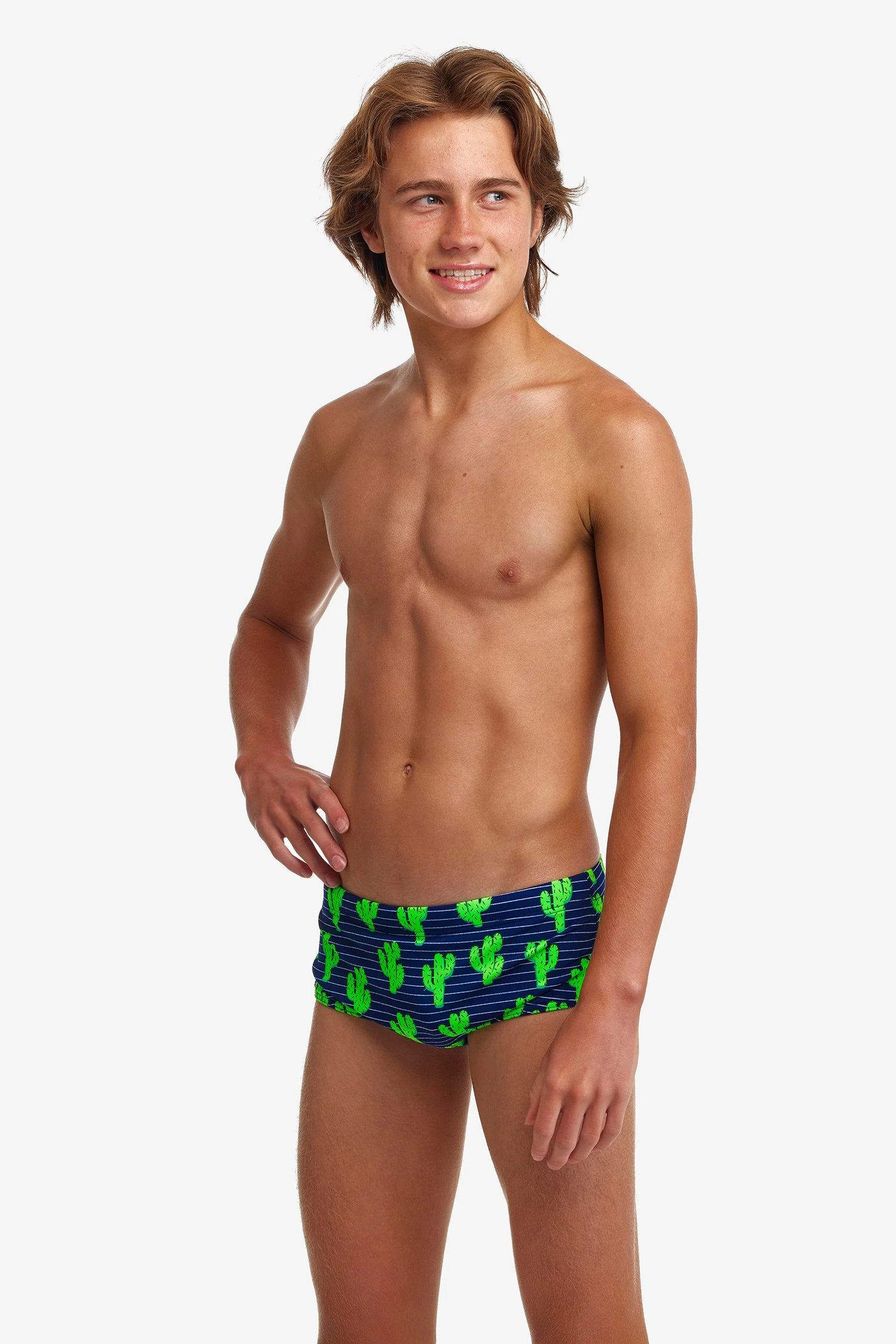 Funky Trunks Boys Sidewinder Trunks - Prickly Pete 5 Funky Trunks Boys Sidewinder Trunks - Prickly Pete - Image 3