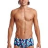 Funky Trunks Mens Sidewinder Trunks - Pengoo Parade 2 Funky Trunks Mens Sidewinder Trunks - Pengoo Parade -Best Swimming Equipment FTS010M PENGOO PARADE 01