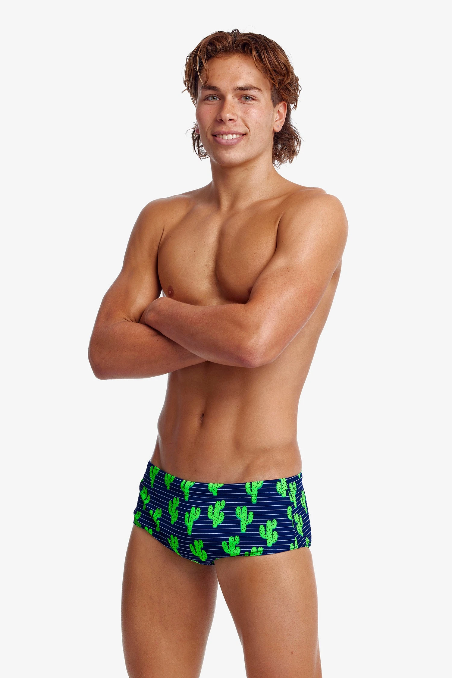 Funky Trunks Mens Sidewinder Trunks - Prickly Pete 5 Funky Trunks Mens Sidewinder Trunks - Prickly Pete - Image 3