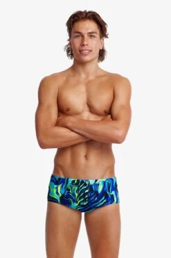 Funky Trunks Mens Sidewinder Trunks - Zeds Dead -Best Swimming Equipment FTS010M ZEDS DEAD 03