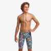 Funky Trunks Funky Trunk Boys Training Jammers - Messed Up -Best Swimming Equipment Messed up