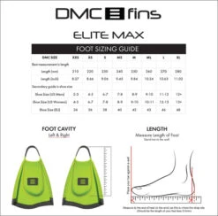 DMC Elite MAX Fins - Charcoal Fluoro -Best Swimming Equipment OctAU2022EliteMAX 540x 6fb6694b 5448 4438 a9b1 0ccf9b314447