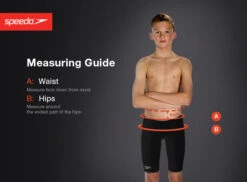 Speedo Junior Boys LZR Ignite Jammer - Black/Miami Lilac -Best Swimming Equipment SPE913 BOYS RACING SUIT GUIDE 1