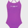 Amanzi Womens Tie Back One Piece- Fandango Purple -Best Swimming Equipment amanzi fandango tie back one piece am19247