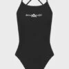 Amanzi Womens Tie Back One Piece - Jet -Best Swimming Equipment amanzi jet tie back one piece am19001 18