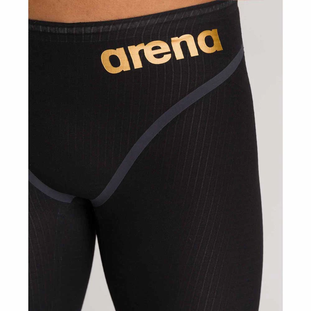 Arena Mens Powerskin Carbon Core FX Jammer - Black Gold 4 Arena Mens Powerskin Carbon Core FX Jammer - Black Gold - Image 2