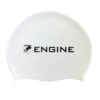 Engine Solid Silicone Cap - White -Best Swimming Equipment c25ae1754983e5c720e569efd25783fbb9dd3d3d