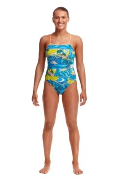 Funkita Ladies Eco Single Strap One Piece - Summer Bay