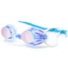 Engine Weapon Goggles - Fishtail Sky Blue -Best Swimming Equipment engine weapon fishtale royal blue mirrored lens goggles 124275